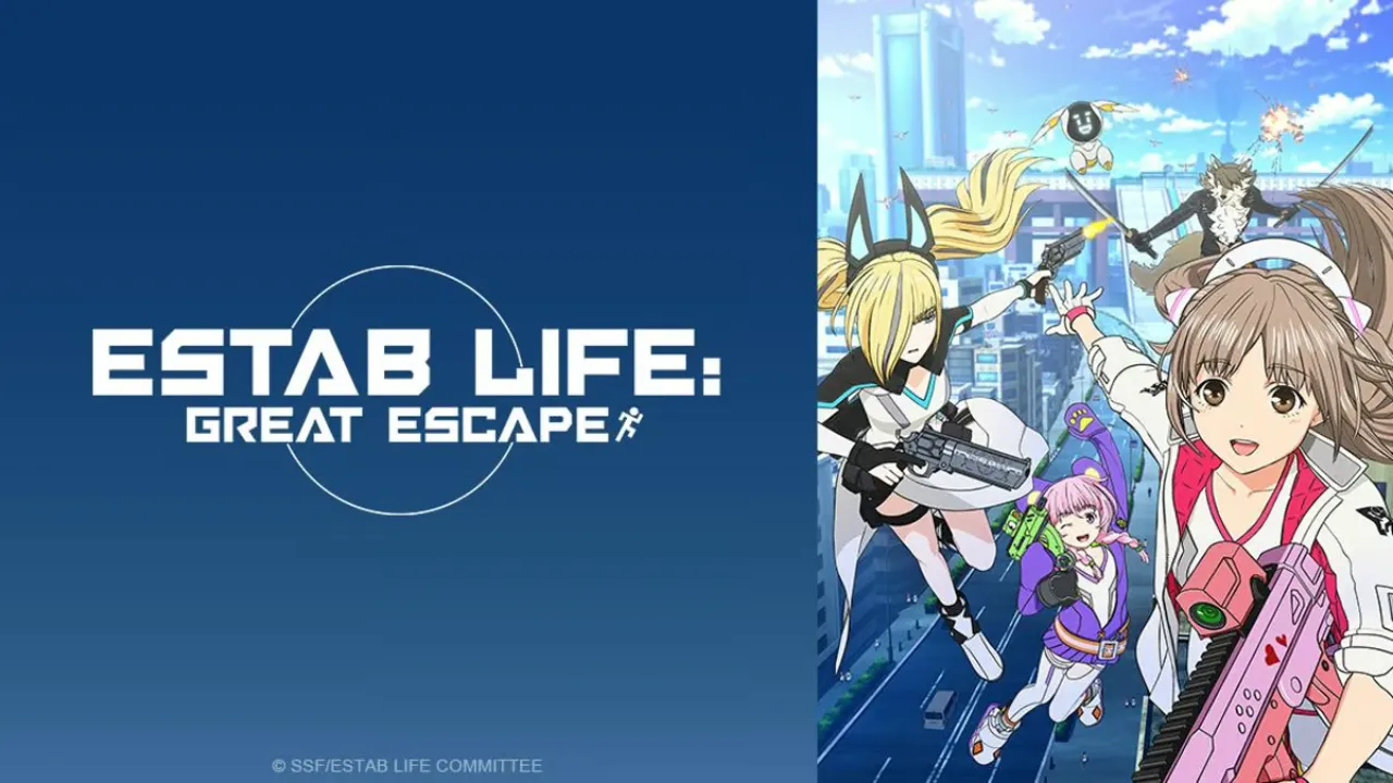 انمي Estab-Life: Great Escape الحلقة 1 الاولى مترجم HD