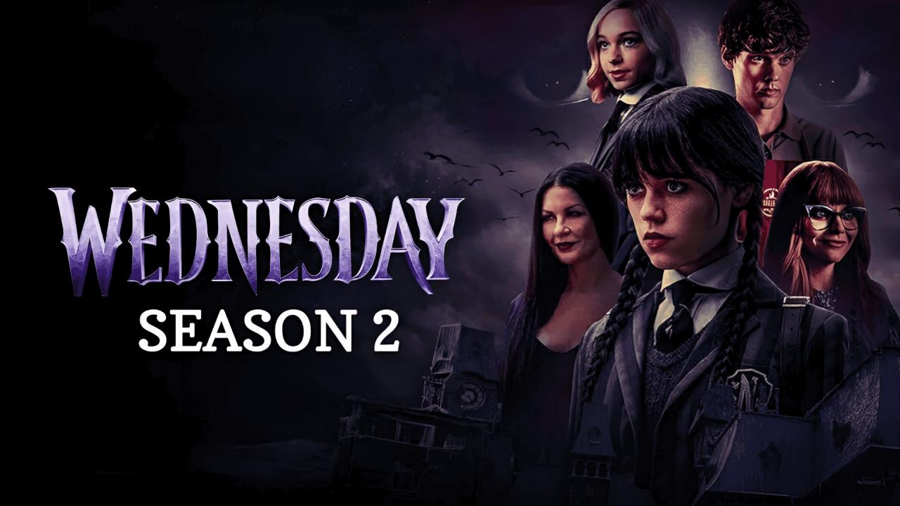 مسلسل Wednesday الموسم الثاني مترجم