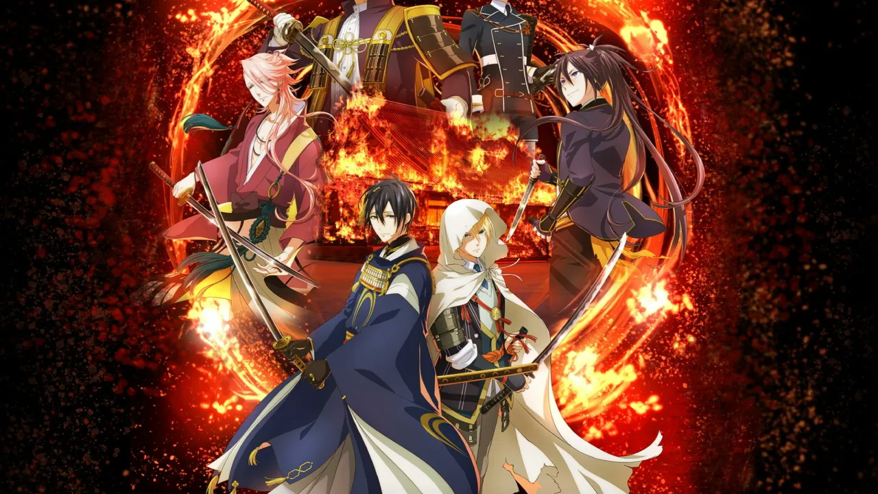 انمي Touken Ranbu Kai: Kyoden Moyuru Honnouji الحلقة 1 الاولى مترجمة HD