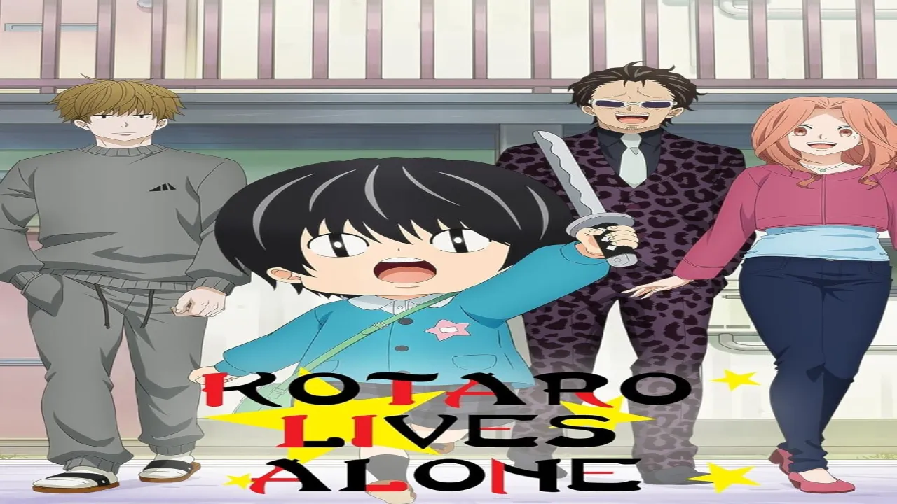 انمي Kotaro Lives Alone الحلقة 1 الاولى مترجم HD