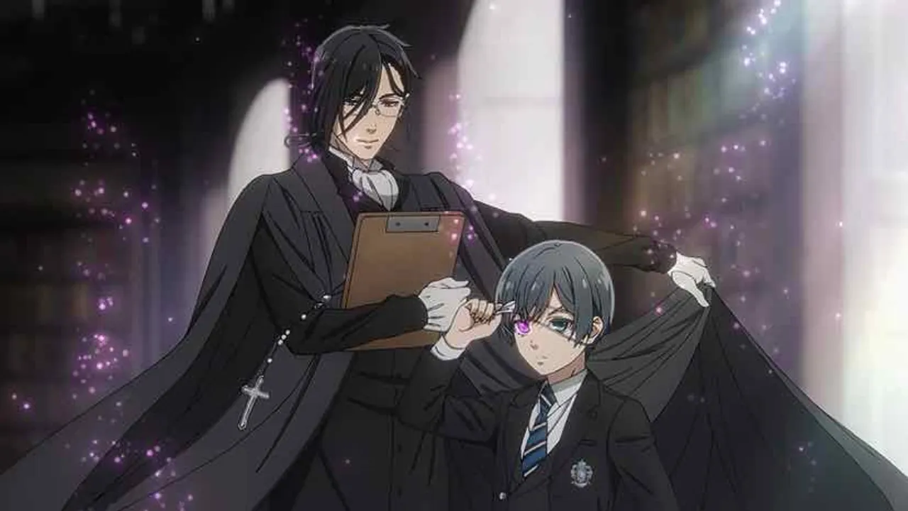 انمي Kuroshitsuji: Kishuku Gakkou-hen الحلقة 1 الاولى مترجمة HD