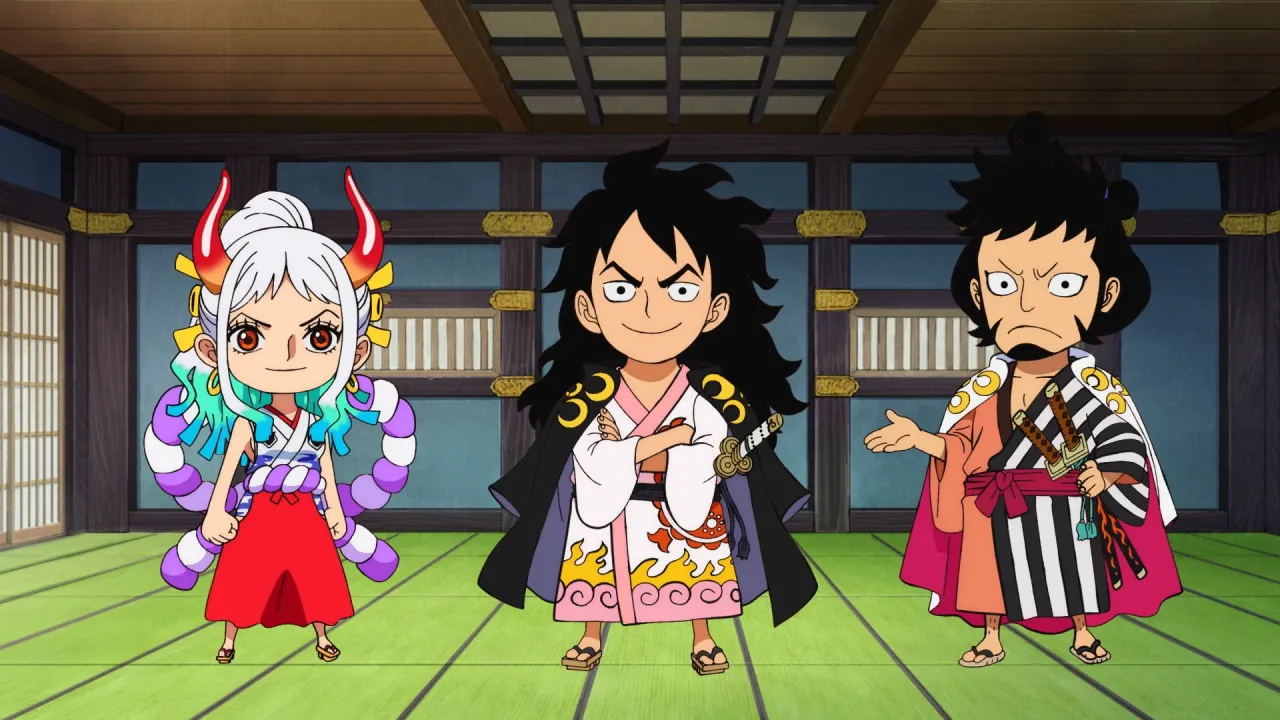 انمي One Piece: Dai Tokushu! Momonosuke no Mei Shogun e no Michi الحلقة 1 الاولى مترجمة HD